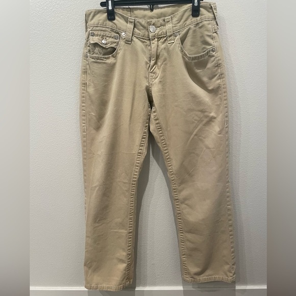 True Religion khaki Women Pants Tan Size 32 - Picture 5 of 6